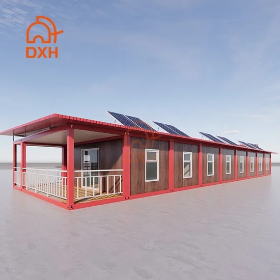 Detachable Container House with Solar Panels