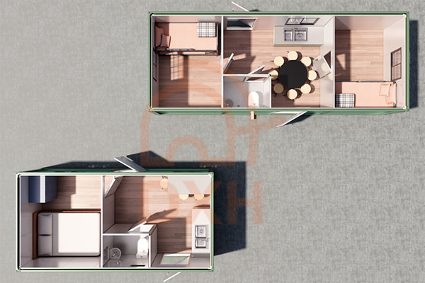 Low-cost-Container-Housing-Layout