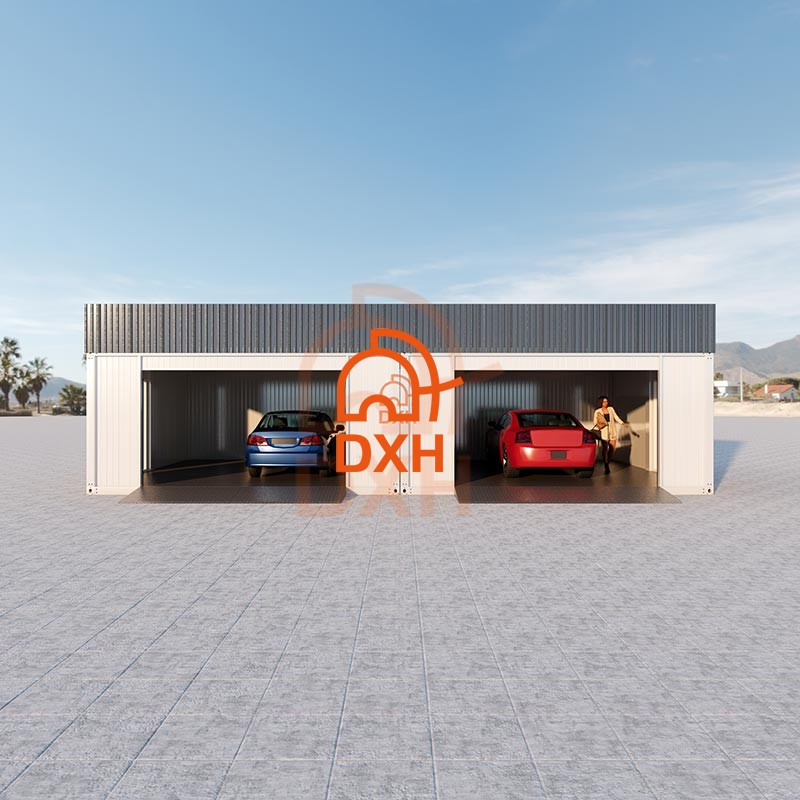 Prefabricated-Steel-Residential-Garage